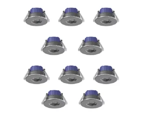 DOWNLIGHTS LED FIJOS LAP CHAAC CROMO PULIDO 5.5W 600LM PAQUETE DE 10 (98 - Imagen 1 de 6