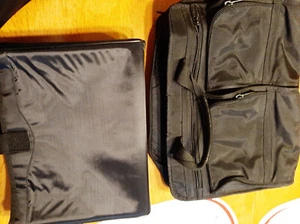 Laptop-Notebooktasche schwarz m. vielen Fächern - Bild 1 von 2