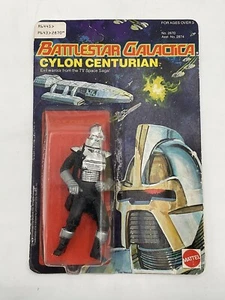 Mattel 1978 Battlestar Galactica Cylon Centurian On Card - Picture 1 of 2