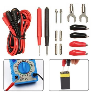 Kit de fils multimètre de remplacement 16 pièces pour broches IC et petits com - Picture 1 of 12