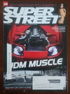 Super Street August 2015 Hottest Scion FR-S Ultimate Toyota Supra JDM Muscle - Picture 1 of 1
