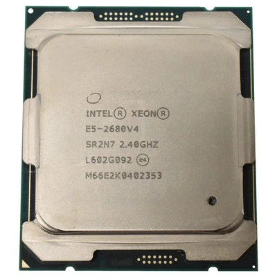 Intel Xeon CPU E5-2680 V4 14-Core 35MB SmartCache 2.40 GHz FCLGA2011-1 SR2N7 - Image 1 of 4