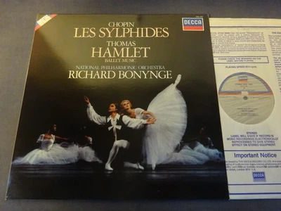 NM CHOPIN - LES SYLPHIDES / THOMAS - HAMLET LP, NPO, Bonynge, DECCA SXDL 7583 - Image 1 of 4