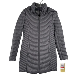 Michael Michael Kors Malachite Grey Packable Premium Down Blend Puffer Jacket XS - Picture 1 of 24