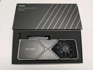 NVIDIA GeForce RTX 3080 Founders Edition 10GB GDDR6X Graphics Card - Bild 1 von 7