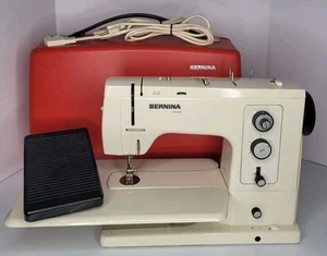 Bernina 830 Record Sewing Machine With Pedal, Power Cord, Table, Case Tested - Picture 1 of 23