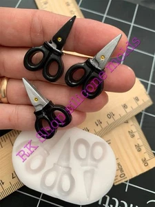 Scissors handmade Silicone Mold for crafts - Picture 1 of 4