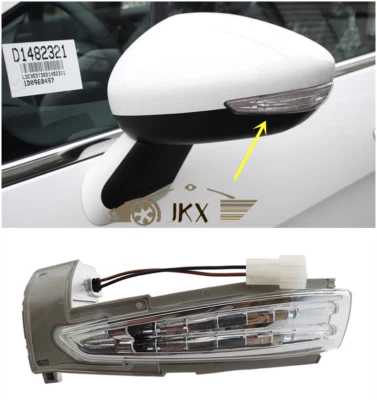Luz LED de señalización de retrovisor izquierdo k para Peugeot 308 13-15 508 11-17 Foto 1 de 4