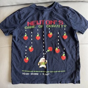 Gap Kids Boys Size 8 Shirt  Newtons gravity Game - Picture 1 of 3
