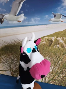 Handpuppe Kuh von IKEA ca. 24 cm groß - Bild 1 von 3