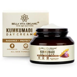 Bella Vita Organic Kumkumadi Day Face Cream for Dry to Normal Skin -50 Gm-Unisex - Picture 1 of 4