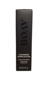 AVON CASHMERE COMPLEXION Longwear Foundation GANACHE 1FL OZ NIB(New In Box) - Picture 1 of 6