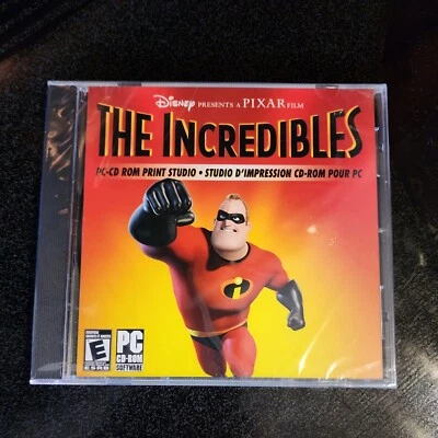 The Incredibles (PC-CD ROM 2006) Print Studio by Pixar, Selaed, Canadian Seller - Image 1 of 3