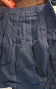 Brand-New Girls Gymboree Dark Blue Pleaded  Size 7 Skirt (LS) - Picture 1 of 6