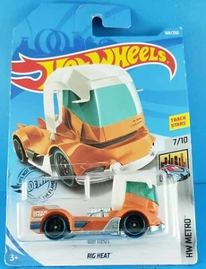 2019 Mattel Hot Wheels TRACK STARS HW METRO 7/10 RIG HEAT #168/250 - Picture 1 of 3
