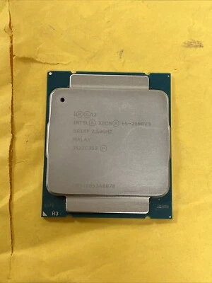 Intel Xeon E5-2680 V3 CPU Processor 12 Core 2.50GHz 30MB L3 Cache 120W SR1XP - Image 1 of 2