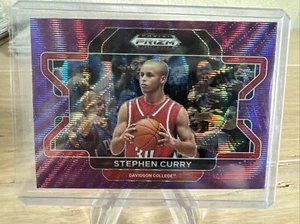 Stephen Curry 2022 Prizm Draft Picks Purple Wave Prizm Variation #45 - Picture 1 of 2