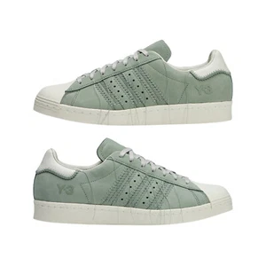 Adidas Y-3 Yohji Yamamoto Cuero Verde Superstar Tenis IG0801 Nuevas $330 - Imagen 1 de 8