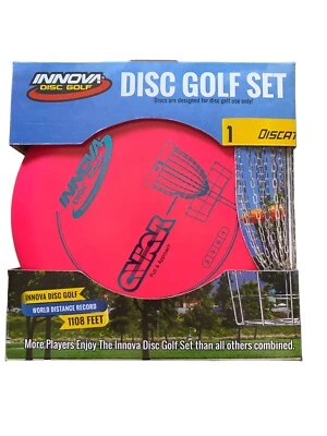 Disc Golf Set Innova Driver, Mid-Range & Putter, Comfortable DX Plastic, Color - Image 1 of 3