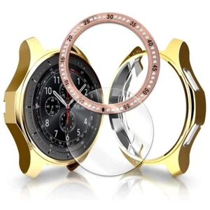 Ultra-przezroczysty ochraniacz ekranu + etui + pierścień do Samsung Gear S3 Classic SM-R775V - Zdjęcie 1 z 1