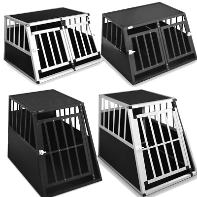 Hundetransportbox ALU Hundebox Reisebox Autobox Transportbox Tiertranspor B-WARE - Bild 1 von 3