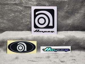 Ampeg Amplifiers 3 Sticker Set - Picture 1 of 1