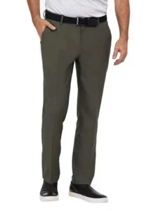 Men's Greg Norman Green Performance Classic Golf Pants Size 38 X 32 - Picture 1 of 7