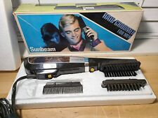 Vintage 1970 Sunbeam Electric Hair Groomer for Men Brush Hair Dryer  (B12)