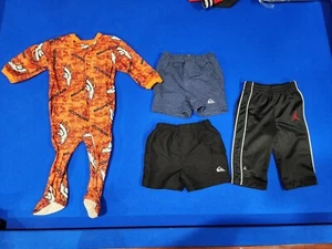 NFL TEAM APPAREL BOYS BRONCOS/QUICKSILVER/JORDAN CLASSIC JUMPMAN SET - 6 TO 9 MO - Picture 1 of 16