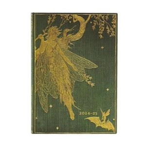 Agenda Paperblanks 2025 La Fata Oliva- 18 Mesi Orizzontale copertina Flessibile - Picture 1 of 1