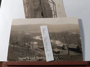 Gehöft Szene in der Nähe von Barnum, Kickapoo River, Brücke, Wisconsin 1904 - 18 (Z4) - Bild 1 von 15