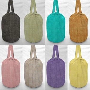 Faux Burlap 5 Gallon Carboy Bottle Drawstring Carrier & Cover - Picture 1 of 17
