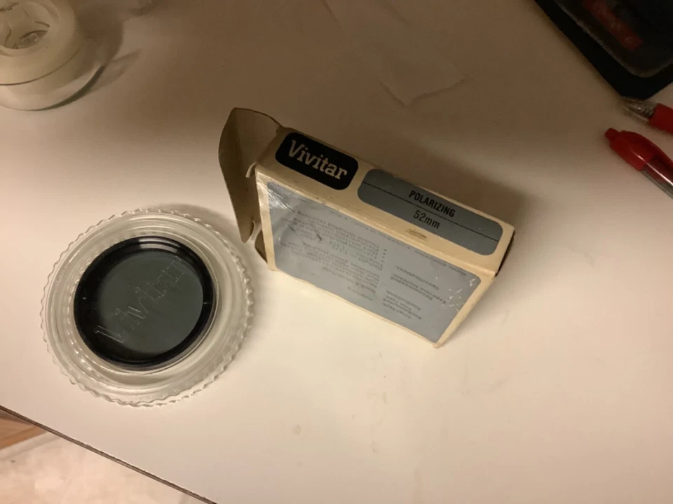 Vivitar 52mm Polarizing Polarizer Filter - Image 1 of 1
