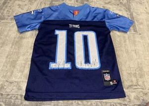 Vince Young Tennessee Titans #10 Jersey NFL Football Boys Sz Small (8) - Picture 1 of 6