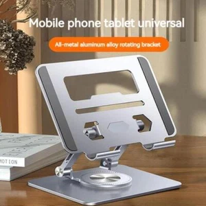Laptop Stand Aluminum Alloy Rotating Bracket - 360° Rotation New I5V9 - Afbeelding 1 van 15