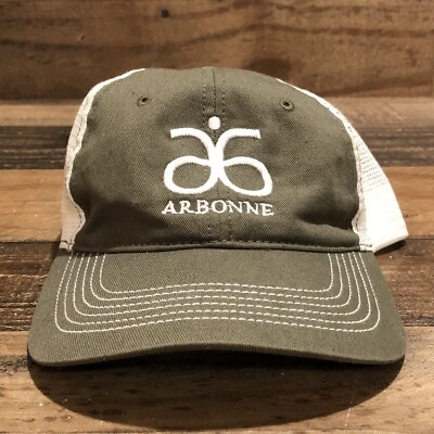 Arbonne Hat Strapback Trucker Cap Mesh Back Embroidered Logo Skincare - Image 1 of 4