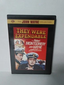 They Were Expendable (DVD, 2007) John Wayne, Robert Montgomery Region 1 - Picture 1 of 3