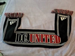 MLS D.C. United Adidas Tassel Knit Scarf NEW! - Picture 1 of 6