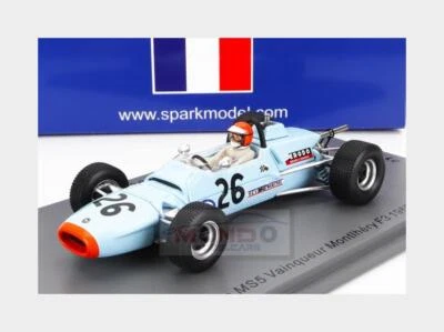 1:43 SPARK Matra Simca F3 Ms5 #26 Winner Montlhery Gp 1968 J.P.Jabouille SF288 M - Image 1 of 2