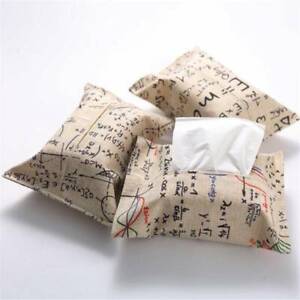 Colorful Creative Idea Tissue Case Durable Water-proof Dust-proof Napkin Bag Y3