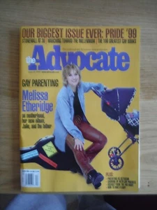 THE ADVOCATE Melissa Etheridge  June 22, 1999 Like new no yellowing - Bild 1 von 1
