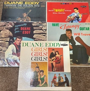 5 DUANE EDDY COUNTRY GUITAR ROCK N ROLL SURF INSTRO LPS All For 1 Price - Picture 1 of 1
