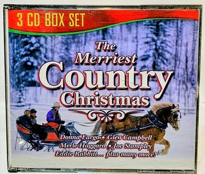 THE MERRIEST COUNTRY CHRISTMAS -  3 CD Box Set  NICE ! Foto 1 de 4