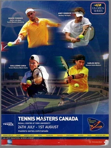 Tennis Masters Canada Official Program US Open Series - Picture 1 of 2