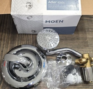 MOEN Adler 82604 Shower trim kit, Valve included, Chrome Finish open box *READ* - Picture 1 of 7