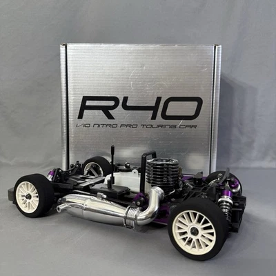 Vintage HPI R40 Nitro Touring Car 2004 Edition 30822 OS Speed .12XZ Spec III - Image 1 of 4
