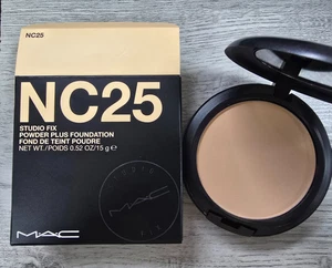 MAC Studio Fix Powder Plus Foundation | NC25 | 15g/0.52oz | New Boxed 💯Authenti - Picture 1 of 1
