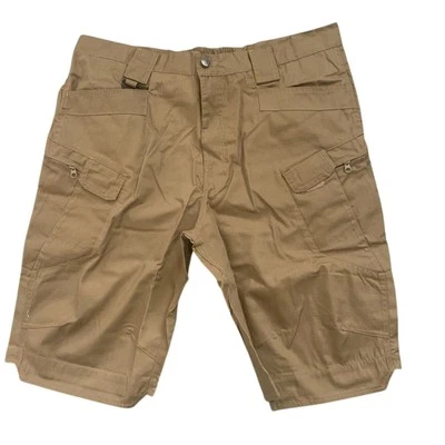 NUEVO PANTALÓN CORTO CARGO MARRÓN POLIÉSTER/ALGODÓN TALLA 2XL Foto 1 de 4