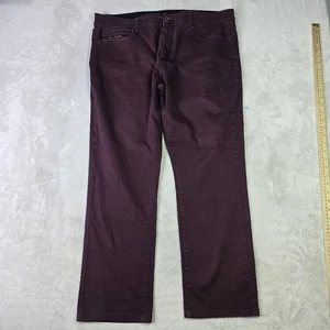 Fried Denim Burgandy Stretch Jeans Men 38x29 Slim 5 Pocket Pants - Bild 1 von 9