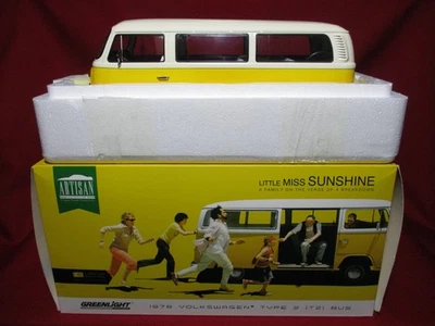 1:18 1978 Volkswagen Type 2 T2 Bus VW Kombi Little Miss Sunshine Movie Car Rare - Image 1 of 4